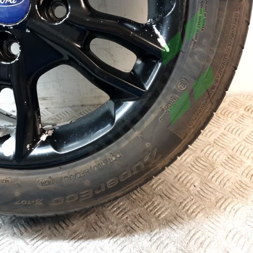 2015 FORD FIESTA ALLOY WHEEL WITH TYRE 195 55 15