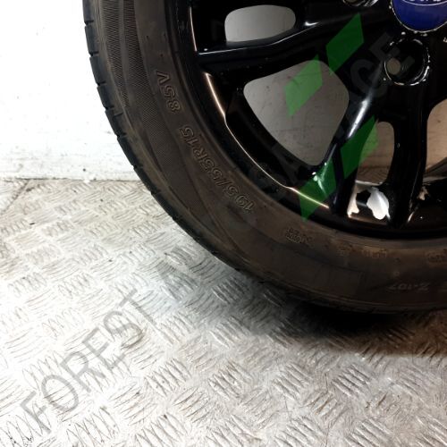 2015 FORD FIESTA ALLOY WHEEL WITH TYRE 195 55 15