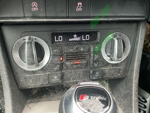 2014 AUDI Q3 HEATER CONTROLS