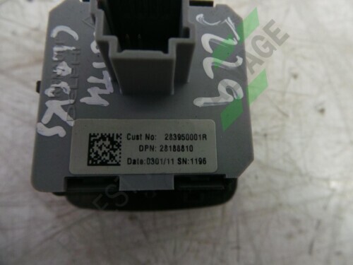 2011 RENAULT SCENIC TRIP COMPUTER CONTROL SWITCH